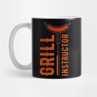 Grill Instructor Gift for Griller BBQ Dad Mug